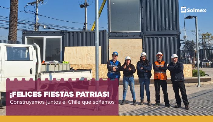 ¡Felices Fiestas Patrias! Construyamos juntos el Chile que soñamos