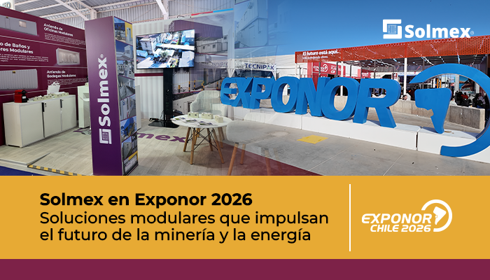 Solmex en Exponor 2026 Soluciones modulares que impulsan el futuro de la minería y la energía