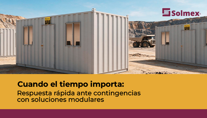 Cuando el tiempo importa: respuesta rápida ante contingencias con soluciones modulares
